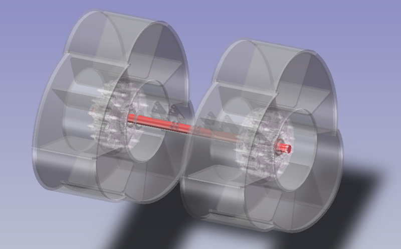 冲击压路机同步轴位置 冲击压路机同步轴位置